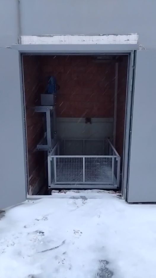 Подъемник консольный малогрузовой